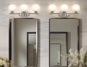 Z-Lite - 1963-3V-BN - Three Light Vanity - Colette - Brushed Nickel