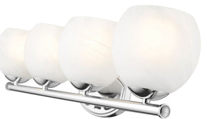 Z-Lite - 1963-4V-CH - Four Light Vanity - Colette - Chrome