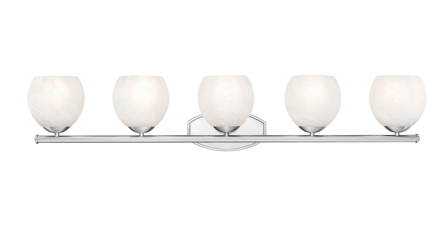 Z-Lite - 1963-5V-BN - Five Light Vanity - Colette - Brushed Nickel