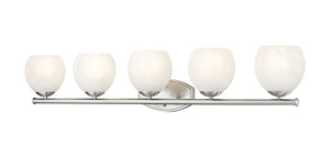 Z-Lite - 1963-5V-BN - Five Light Vanity - Colette - Brushed Nickel