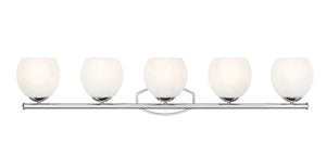 Z-Lite - 1963-5V-CH - Five Light Vanity - Colette - Chrome