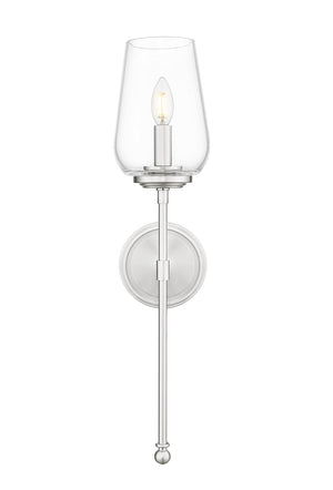 Z-Lite - 2012-1S-BN - One Light Wall Sconce - Dominique - Brushed Nickel