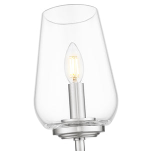 Z-Lite - 2012-1S-BN - One Light Wall Sconce - Dominique - Brushed Nickel