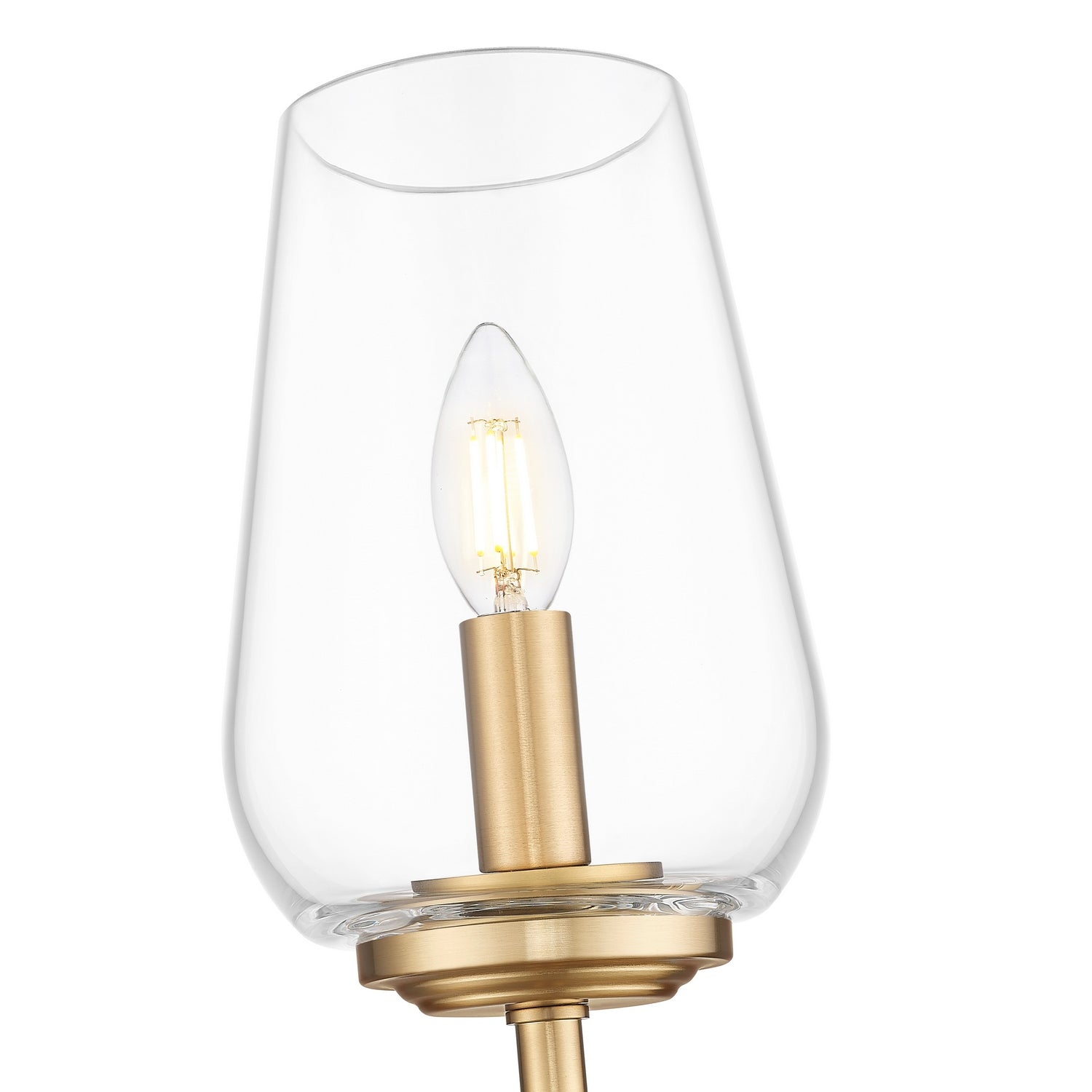 Z-Lite - 2012-1S-MGLD - One Light Wall Sconce - Dominique - Modern Gold
