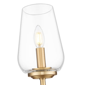 Z-Lite - 2012-1S-MGLD - One Light Wall Sconce - Dominique - Modern Gold
