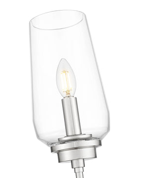 Z-Lite - 2013-1S-BN - One Light Wall Sconce - Clara - Brushed Nickel