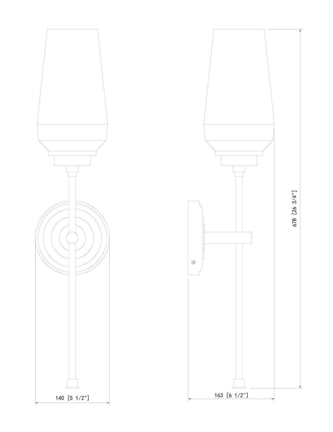 Z-Lite - 2013-1S-BN - One Light Wall Sconce - Clara - Brushed Nickel