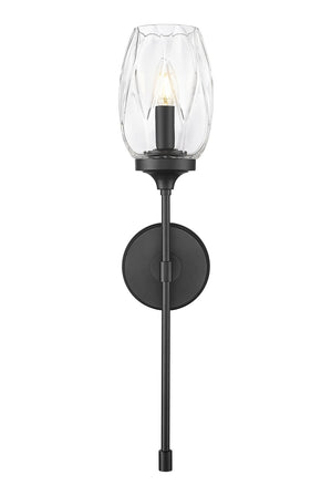 Z-Lite - 2014-1S-MB - One Light Wall Sconce - Cassian - Matte Black