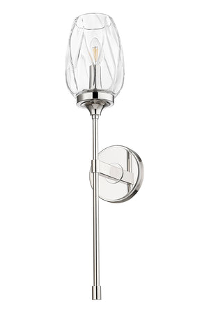 Z-Lite - 2014-1S-PN - One Light Wall Sconce - Cassian - Polished Nickel