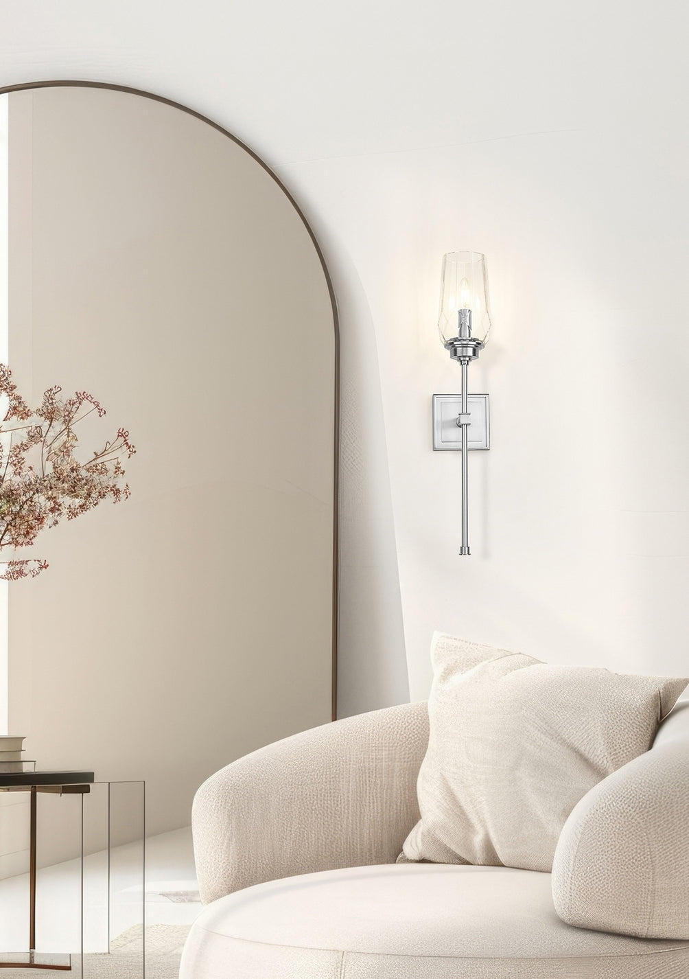 Z-Lite - 2015-1S-BN - One Light Wall Sconce - Cosmo - Brushed Nickel