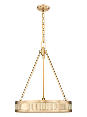 Z-Lite - 3046P22-MGLD-LED - LED Pendant - Quinn - Modern Gold