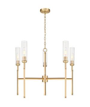Z-Lite - 3047-5MGLD - Five Light Chandelier - Esme - Modern Gold