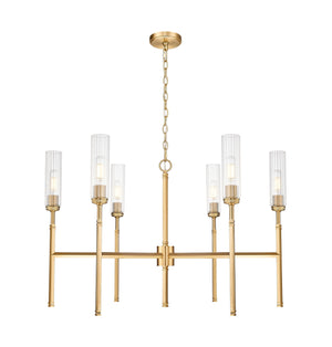 Z-Lite - 3047-6MGLD - Six Light Chandelier - Esme - Modern Gold