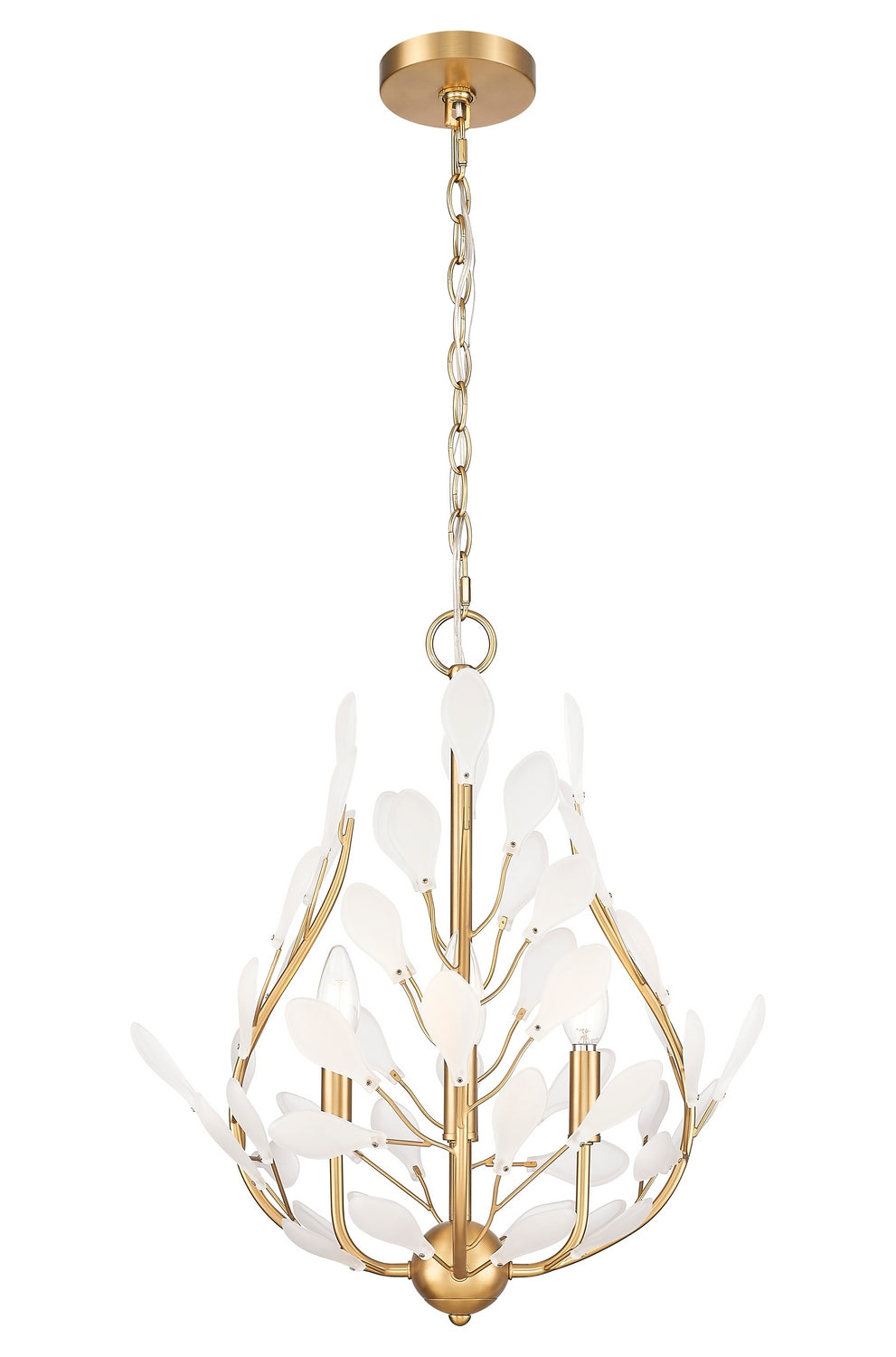 Z-Lite - 353-18MGLD - Four Light Chandelier - Claudine - Modern Gold