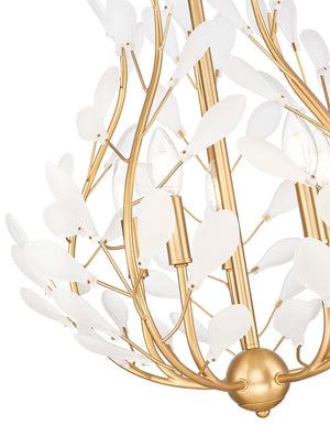 Z-Lite - 353-24MGLD - Five Light Chandelier - Claudine - Modern Gold
