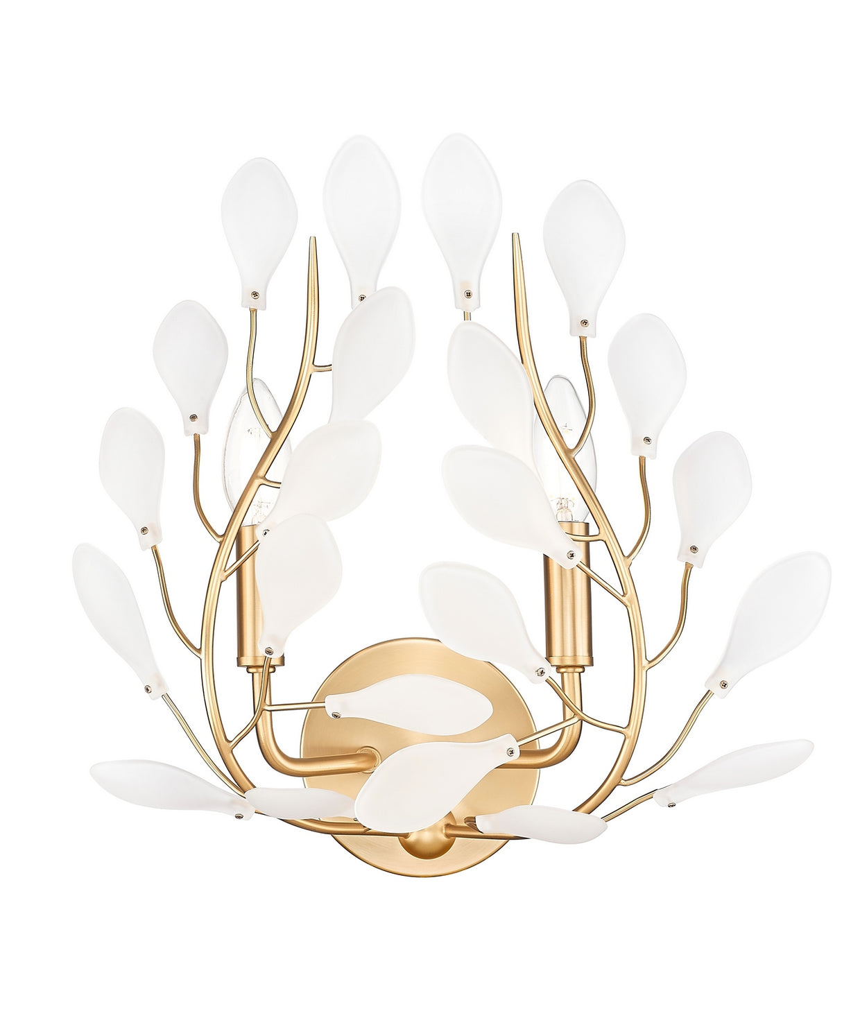 Z-Lite - 353-2S-MGLD - Two Light Wall Sconce - Claudine - Modern Gold