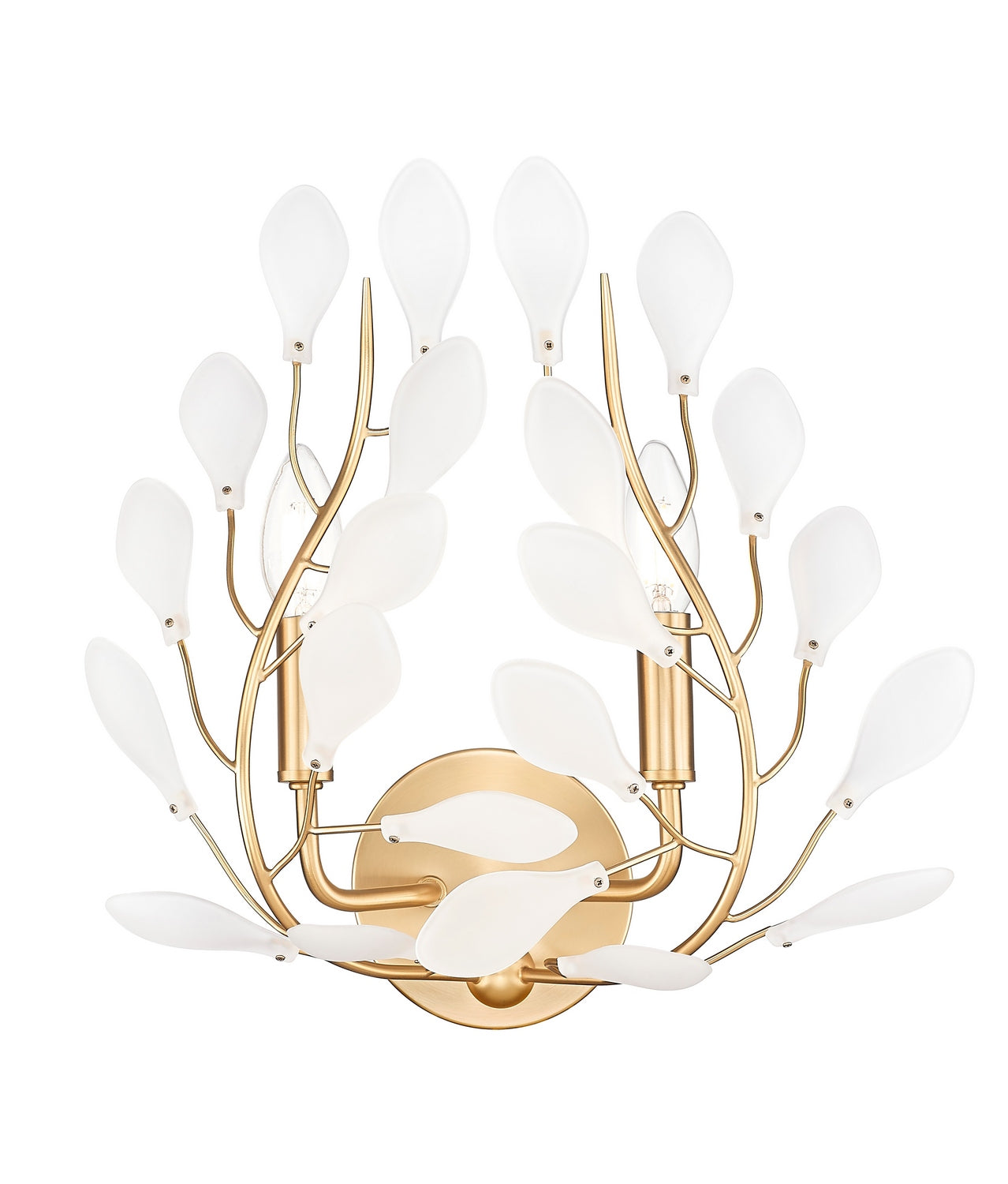 Z-Lite - 353-2S-MGLD - Two Light Wall Sconce - Claudine - Modern Gold