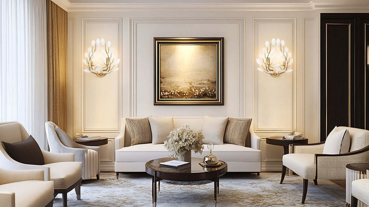 Z-Lite - 353-2S-MGLD - Two Light Wall Sconce - Claudine - Modern Gold