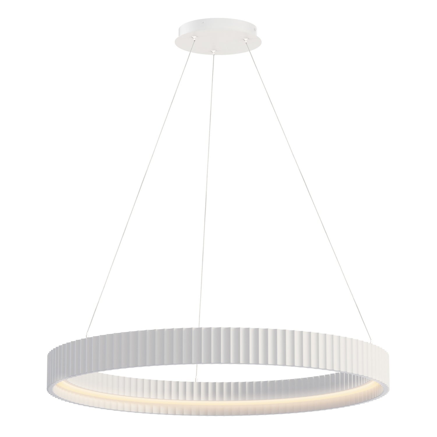 ET2 - E25055-CHK - LED Pendant - Souffle - Chaulk White