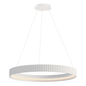 ET2 - E25055-CHK - LED Pendant - Souffle - Chaulk White