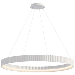ET2 - E25056-CHK - LED Pendant - Souffle - Chaulk White