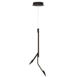ET2 - E25412-BK - LED Pendant - Scion - Black
