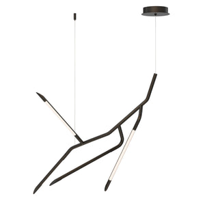 ET2 - E25413-BK - LED Pendant - Scion - Black