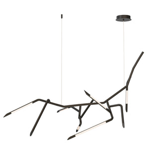 ET2 - E25414-BK - LED Pendant - Scion - Black