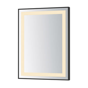 ET2 - E42091-BK - LED Mirror - Framed - Black