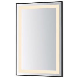 ET2 - E42092-BK - LED Mirror - Framed - Black