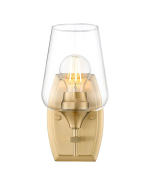 Z-Lite - 473-1S-BBR - One Light Wall Sconce - Joliet - Burnished Brass