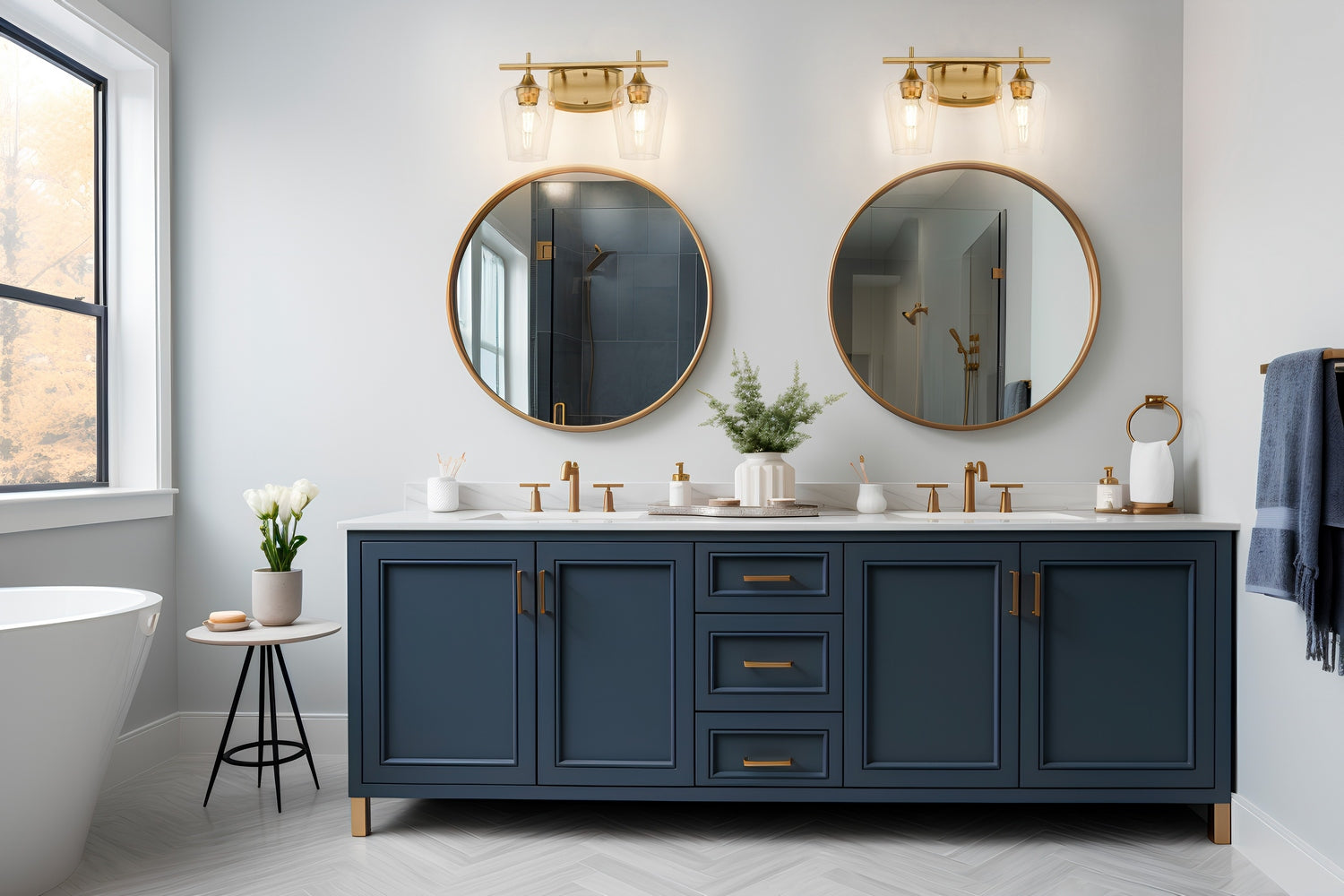 Z-Lite - 473-2V-BBR - Two Light Vanity - Joliet - Burnished Brass