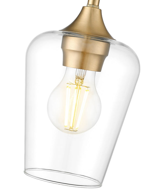 Z-Lite - 473MP-BBR - One Light Pendant - Joliet - Burnished Brass