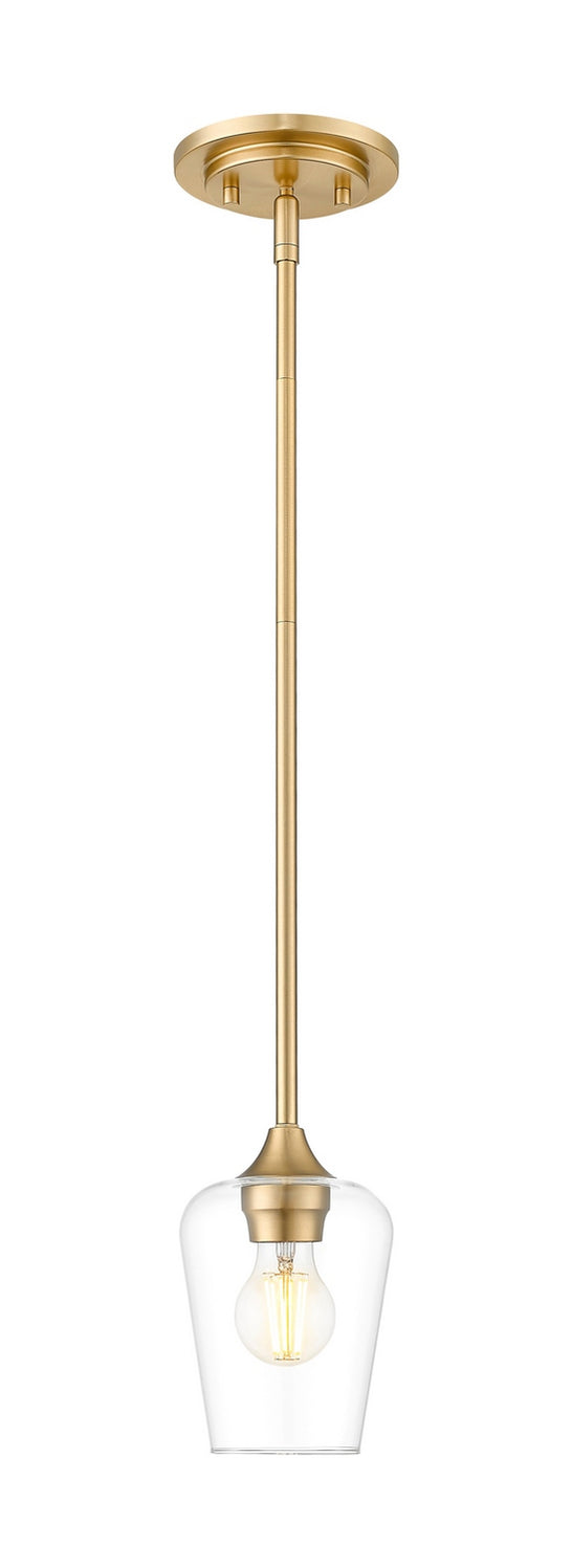 Z-Lite - 473MP-BBR - One Light Pendant - Joliet - Burnished Brass