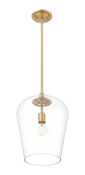Z-Lite - 473P12-BBR - One Light Pendant - Joliet - Burnished Brass