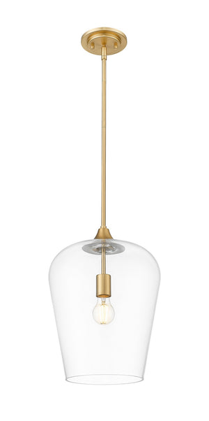 Z-Lite - 473P12-BBR - One Light Pendant - Joliet - Burnished Brass