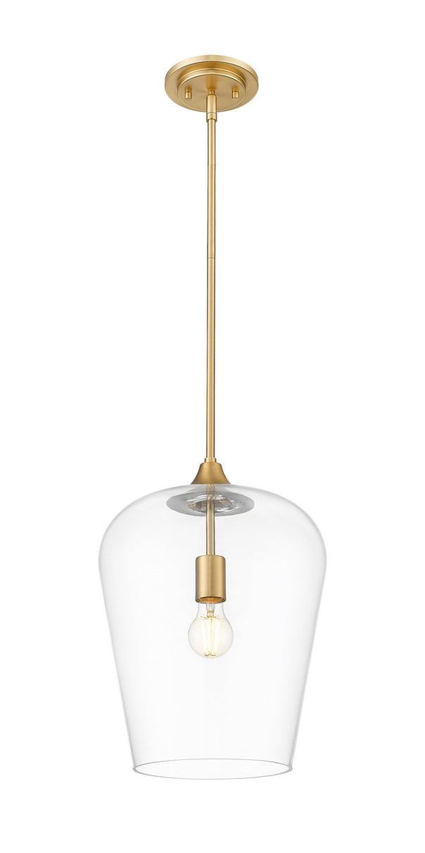 Z-Lite - 473P12-BBR - One Light Pendant - Joliet - Burnished Brass