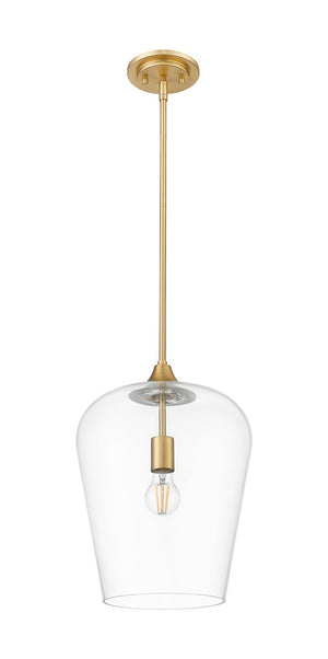 Z-Lite - 473P12-BBR - One Light Pendant - Joliet - Burnished Brass