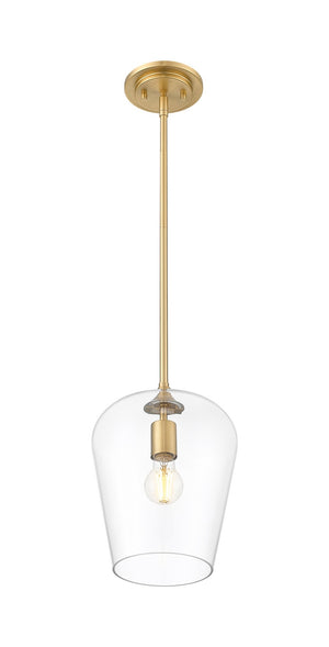 Z-Lite - 473P9-BBR - One Light Pendant - Joliet - Burnished Brass
