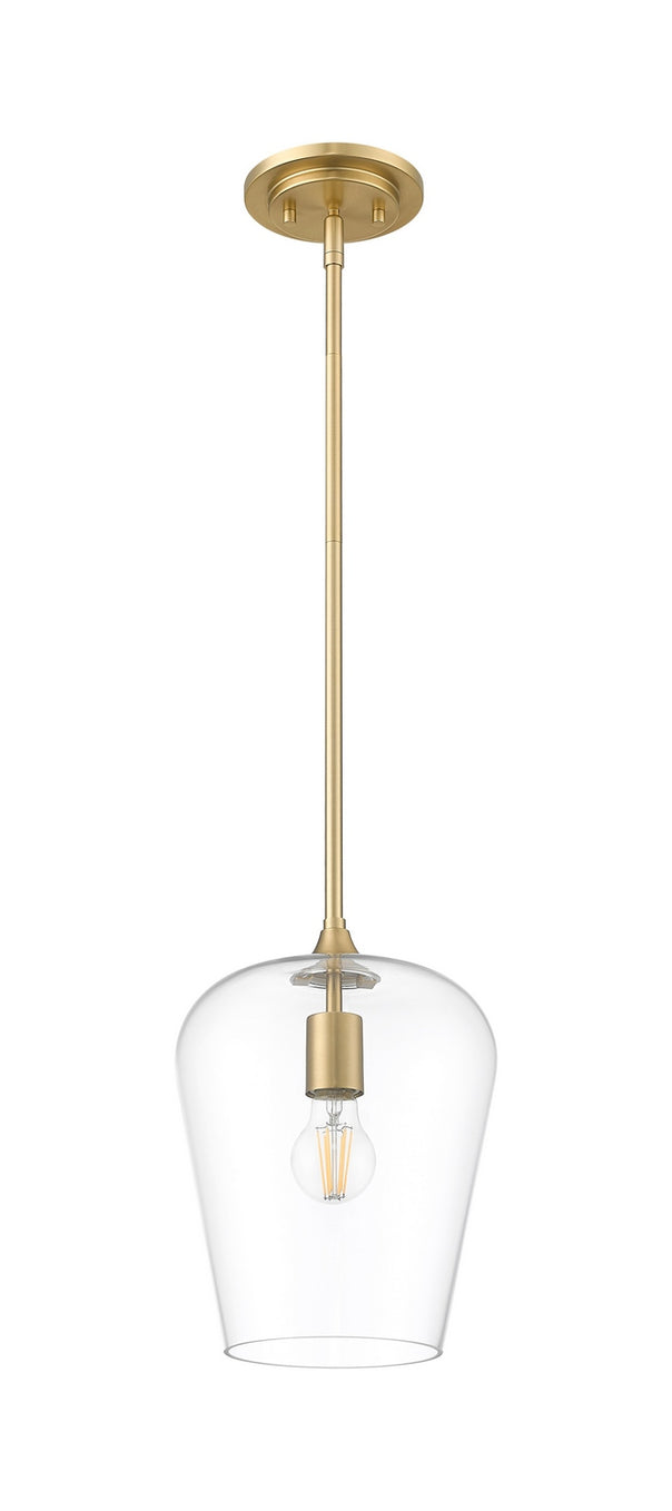 Z-Lite - 473P9-BBR - One Light Pendant - Joliet - Burnished Brass