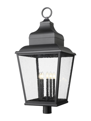 Z-Lite - 5029PHXXLR-BK - Five Light Outdoor Post Mount - Raphael - Sand Black