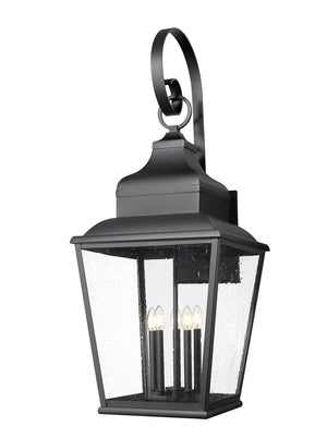Z-Lite - 5029XXL-BK - Five Light Outdoor Wall Mount - Raphael - Sand Black