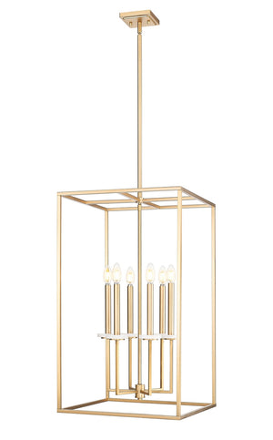 Z-Lite - 6100-32MGLD - Six Light Chandelier - Gaultier - Modern Gold