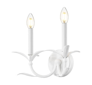 Z-Lite - 830-2S-TXWH - Two Light Wall Sconce - Aslin - Textured White