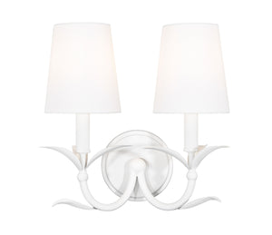 Z-Lite - 830-2S-TXWH - Two Light Wall Sconce - Aslin - Textured White