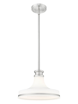 Z-Lite - 831P12-BN - One Light Pendant - Reznor - Brushed Nickel