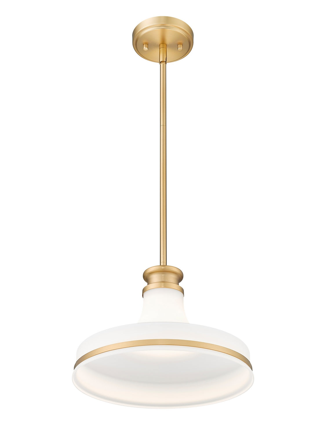 Z-Lite - 831P12-MGLD - One Light Pendant - Reznor - Modern Gold