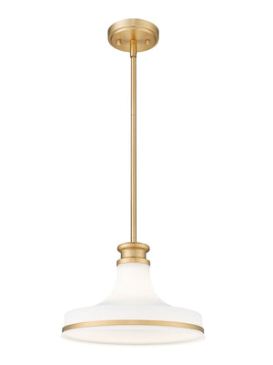 Z-Lite - 831P12-MGLD - One Light Pendant - Reznor - Modern Gold