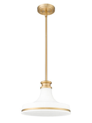 Z-Lite - 831P12-MGLD - One Light Pendant - Reznor - Modern Gold