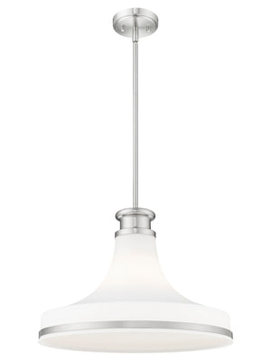 Z-Lite - 831P18-BN - One Light Pendant - Reznor - Brushed Nickel